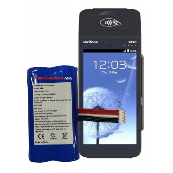 VeriFone X970 X990 SX18650-1S2P Battery VeriFone X970 X990 SX18650-1S2P Battery